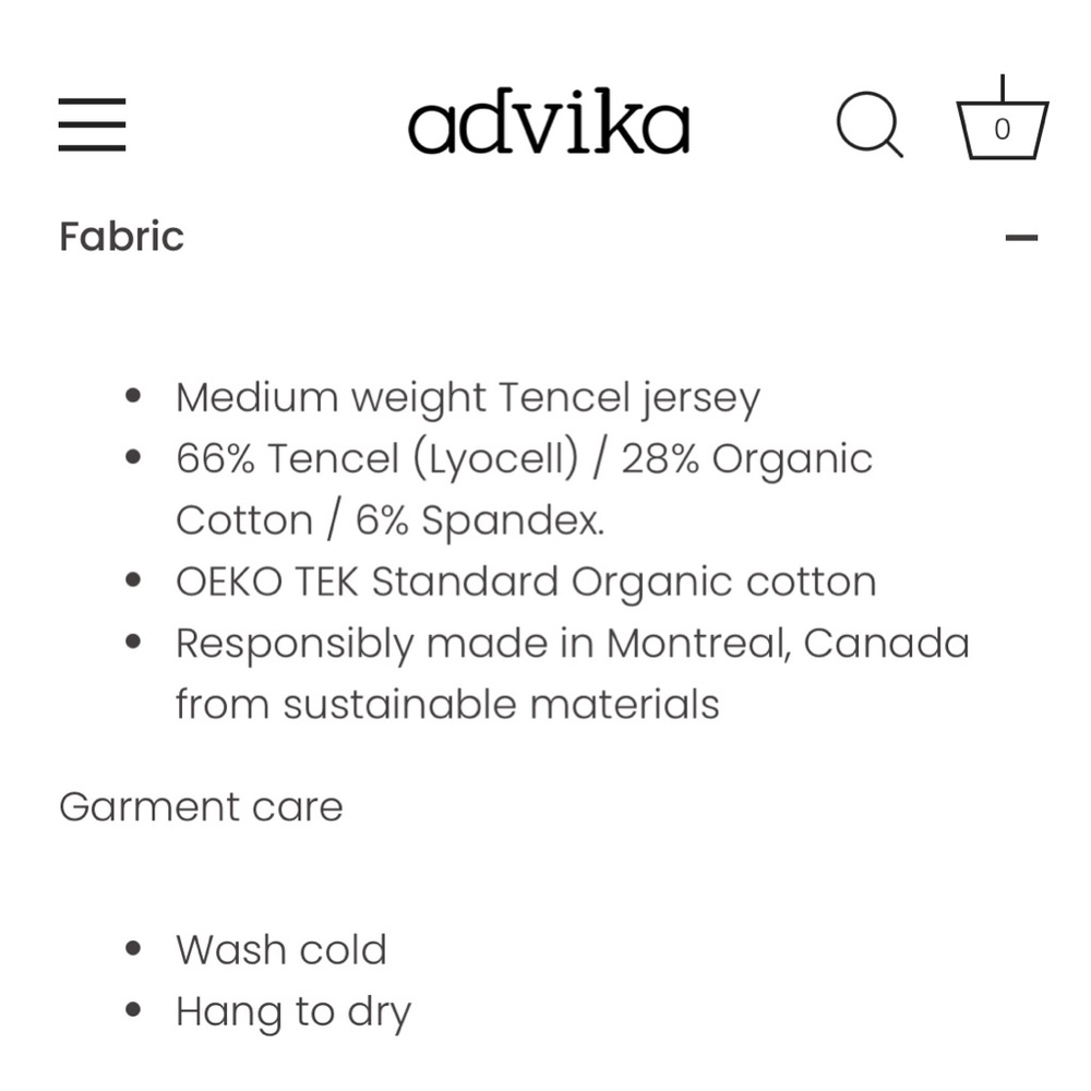 Long Sleeve Tencel Swing Top from advika in Purple- XLG - Picture 7 of 7